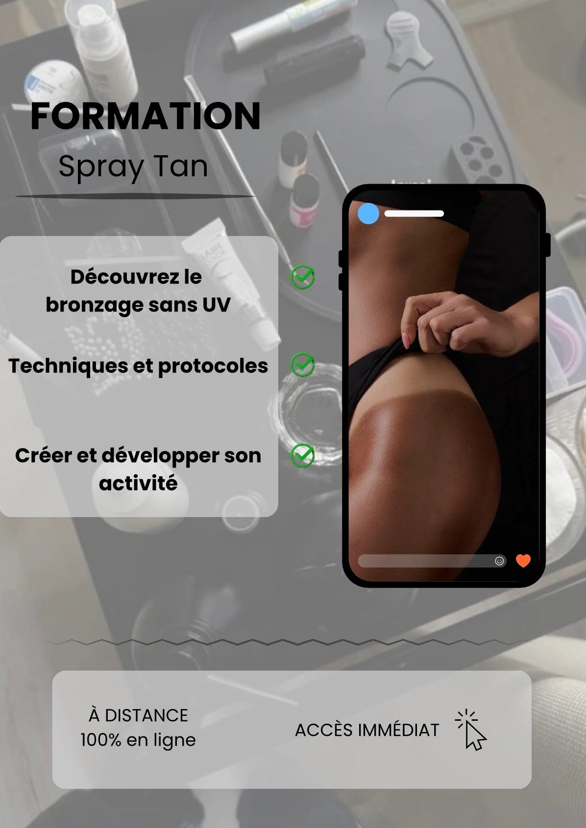 FORMATION SPRAY TAN